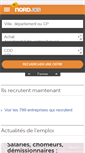 Mobile Screenshot of nordjob.com